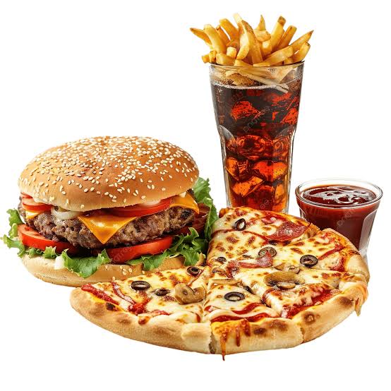 Burger + 1 Pizza + Cold Drink